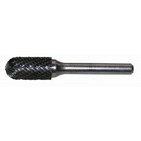 SHARK INDUSTRIES Carbide burr 1/2" cyl radius BT21